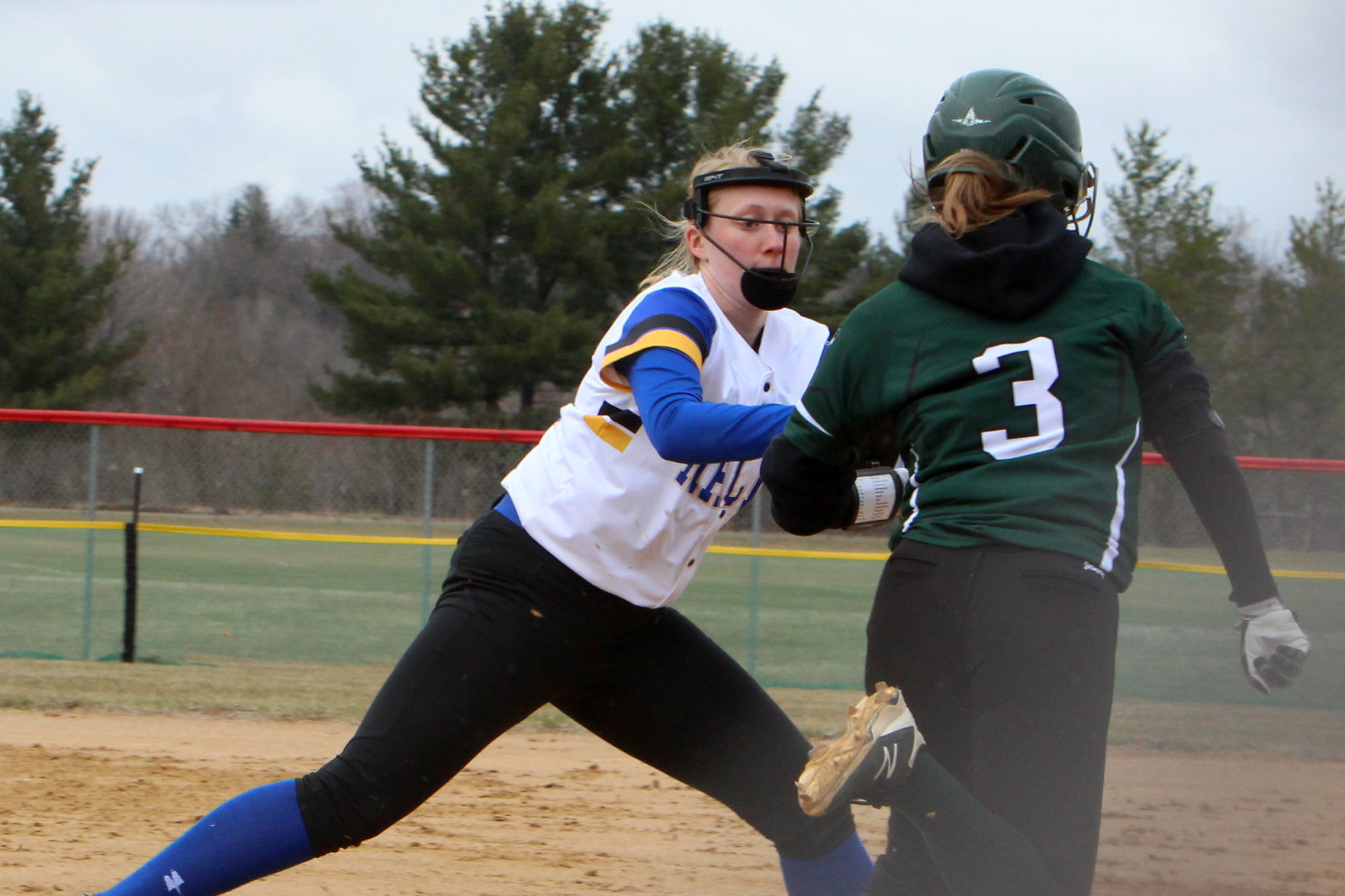 Fall Creek at McDonell softball 4-18-19